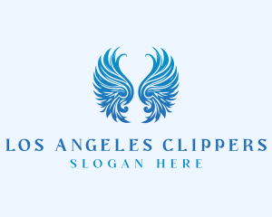 Winged Heavenly Angel logo design