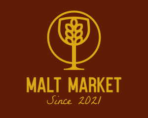 Malt - Malt Kombucha Drink logo design