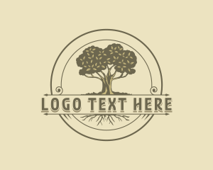 Forestry - Tree Forestry Park logo design