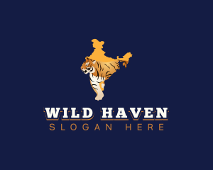 Bengal Wild Tiger logo design