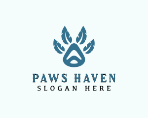 Paw Wildlife Zoo logo design