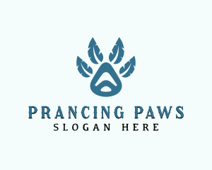 Paw Wildlife Zoo logo design