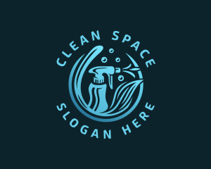 Tidy - Cleaning Spray Housekeeping logo design