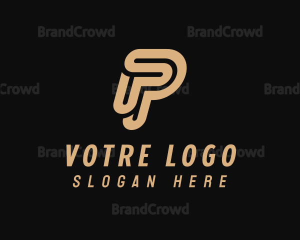 Generic Business Letter P Logo