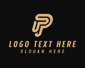 Publishing - Generic Business Letter P logo design