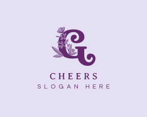 Elegant Floral Letter G Logo