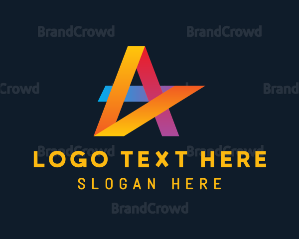 Creative Agency Letter A Logo