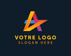 Creative Studio Letter A  Logo