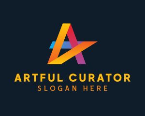 Creative Studio Letter A  logo design