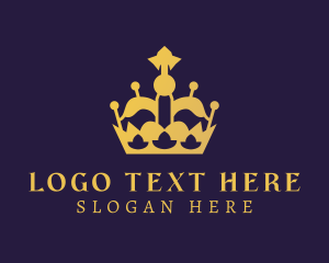 Pageant - Gold Crown Boutique logo design