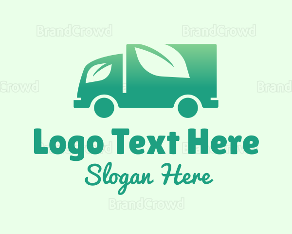 Green Leaf Truck Logo