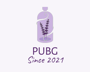 Liquid - Purple Lavender Oil logo design