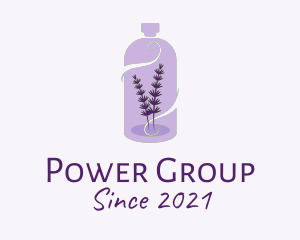 Extract - Purple Lavender Oil logo design