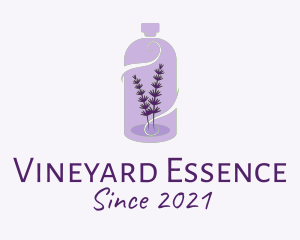 Purple Lavender Oil logo design