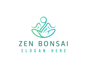 Wellness Zen Yoga  logo design