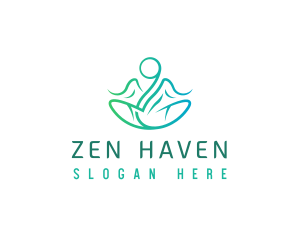 Wellness Zen Yoga  logo design