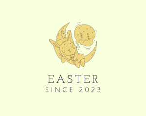 Family - Bedtime Bunny Infant Sleep logo design