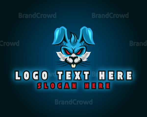 Mad Bunny Rabbit Logo