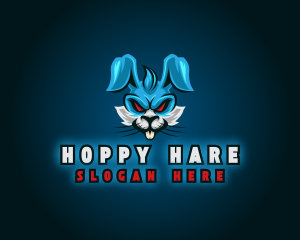 Mad Bunny Rabbit logo design