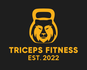 Wolf Kettlebell Fitness  logo design