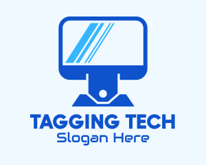 Computer Price Tag logo design