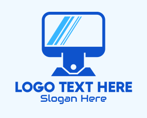 Discount - Computer Price Tag logo design