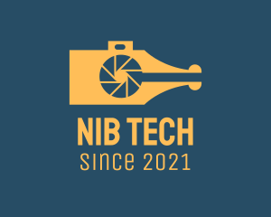 Nib - Pen Nib Camera logo design