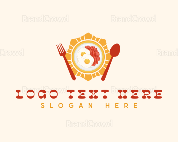 Breakfast Egg Bacon Logo