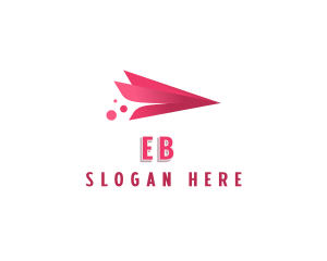 Freight - Plane Flight Logistics logo design