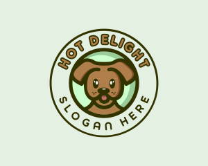 Pet Dog Puppy logo design