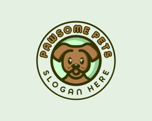 Pet Dog Puppy logo design