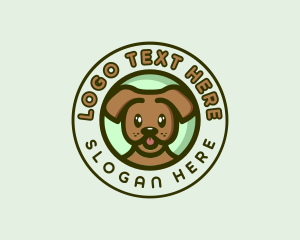 Pet Dog Puppy Logo