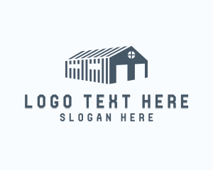 Storage - Industrial Storage Building logo design