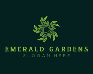 Vegan Herbal Gardening logo design