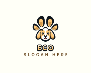 Animal - Dog Pet Paw logo design