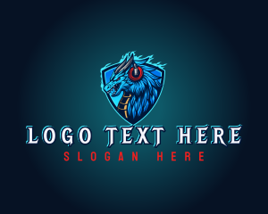 Dragon Shield Gamer logo design