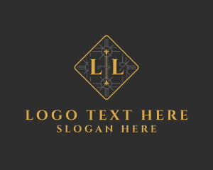 Elegant Diamond  Pattern Logo