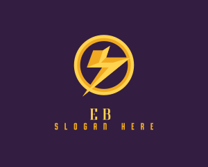 Classic - Energy Thunder Lightning logo design