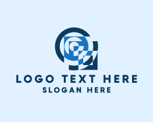 Web Host - Geometric Design Firm logo design