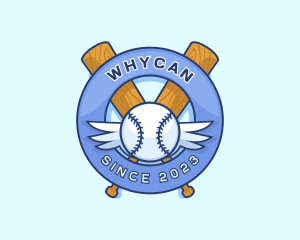 Catcher - Baseball Bat Varsity logo design