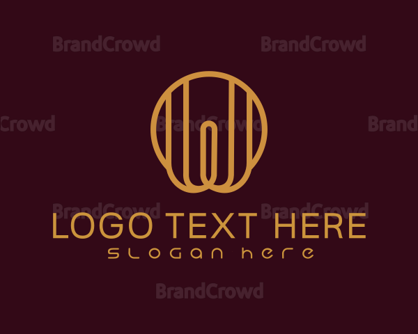 Elegant Company Letter W Logo