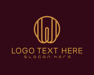 Studio - Elegant Company Letter W logo design