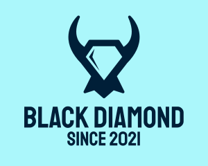 Blue Horn Diamond  logo design