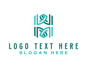 Letter W - Professional Geometric Studio logo design