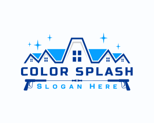 Pressure Wash Cleaning logo design