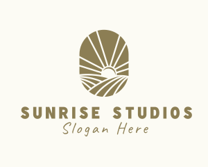 Sunrise Province Hill logo design