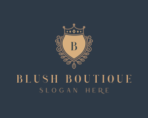 Upscale Regal Boutique logo design