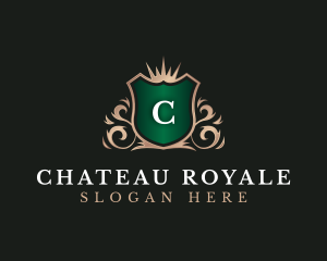 Royal Shield Ornamental logo design