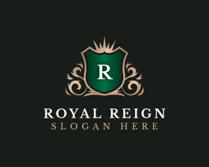 Royal Shield Ornamental logo design