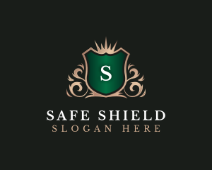 Royal Shield Ornamental logo design